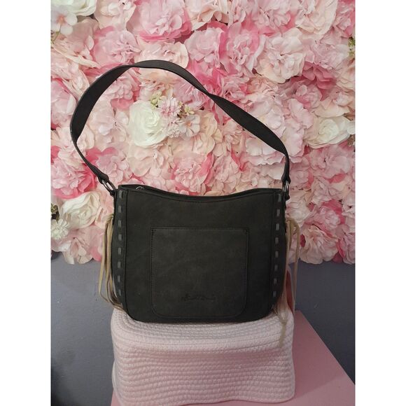 Montana West Western Embroidered Shoulder Bag Vintage Floral Hobo HandBag - Picture 2 of 3